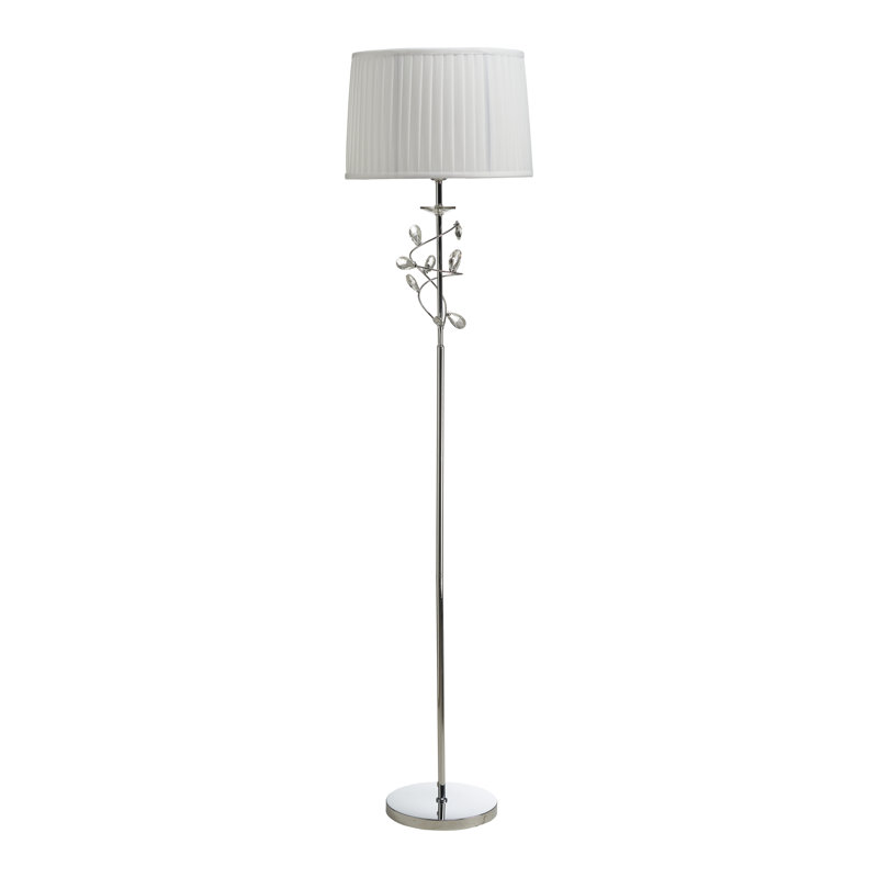 166 H cm Chrome Traditional Floor Lamp