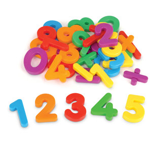 36 Piece Jumbo Magnetic Numbers Set