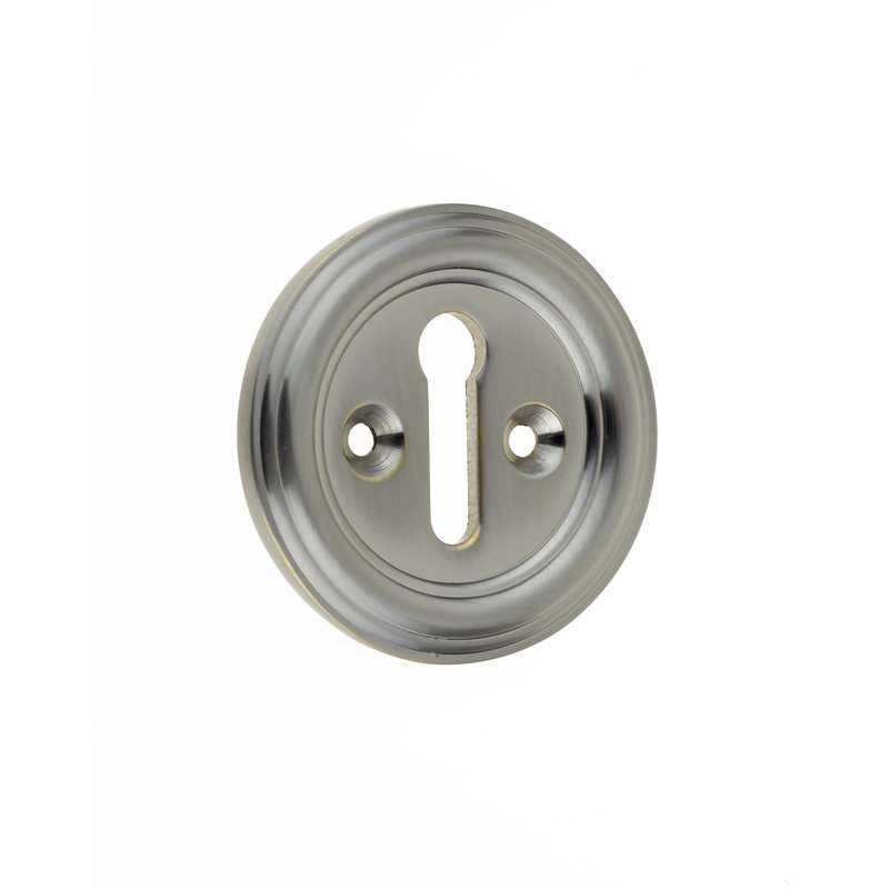 Escutcheon Door Accessory, Satin Nickel