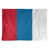 Rouge / bleu poudre