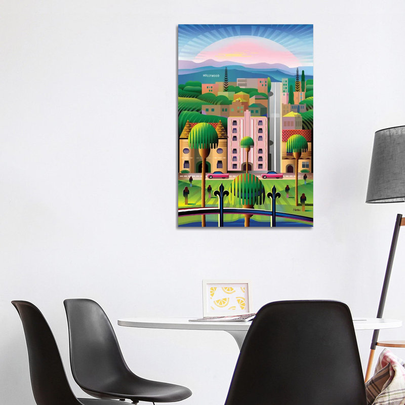 Hollywood 1 Piece Wrapped Canvas Wall Art, 101.6 cm H x 66.04 cm W x 1.91 cm D