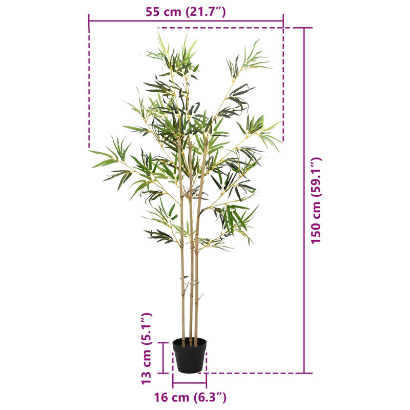 Plant, 1, 150cm H x 55cm W x 16cm D