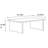Cherry wood Minimalist Coffee Table-105898919