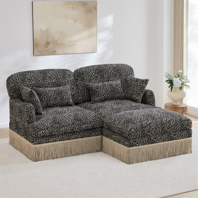 Canapé Comfy Chenille Leopard