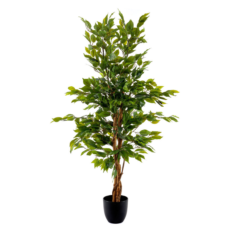 125cm Faux Ficus Tree in Pot