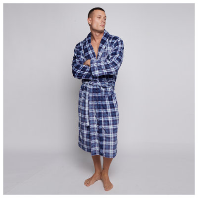 Wiber Mid-Calf Bathrobe with Pockets