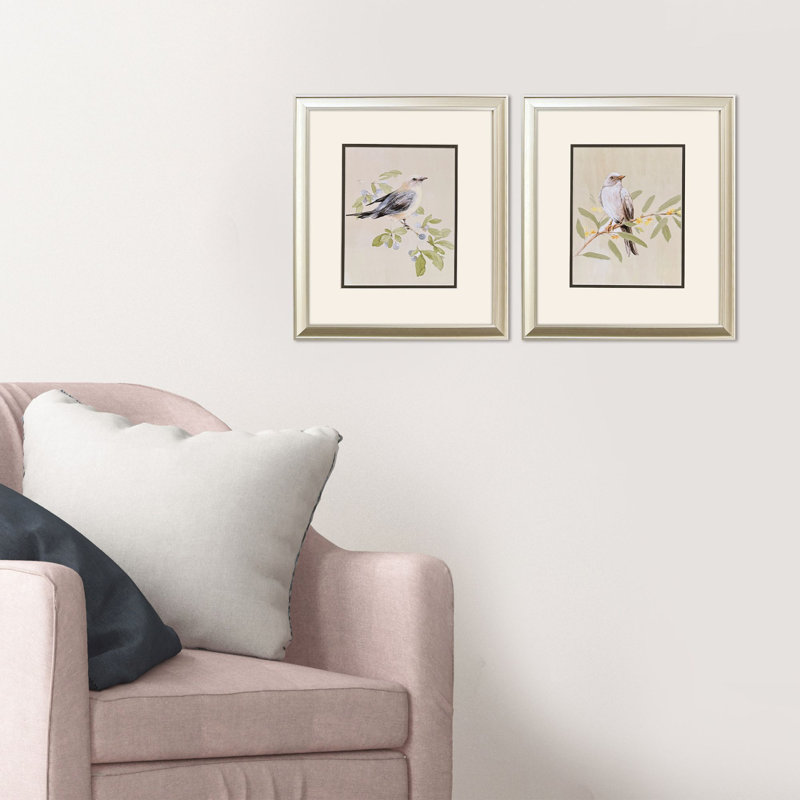 Botanical Birds Framed Art