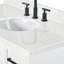 Ensemble de meuble-lavabo simple avec plateau en quartz ARIEL Kellie-99405089-124984830