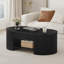 Table basse Mid-Century ovale avec tiroir Guinna-2136907877