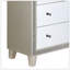Commode à finition miroir et champagne Sliverfluff