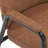 Upholstered 19.3"H Metal Fram Dinning Chair with Arms(Set of 6)-419556789