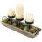 3 Slot Tabletop Candelabra Tray