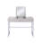 Jaiswal Contemporary 44"L Rectangular Vanity Desk with Mirror and USB-824858257