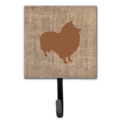 Porte-laisse et crochet mural Sheltie