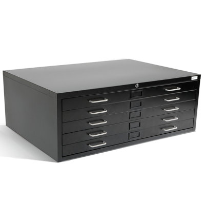 5 Drawer Blueprint Lateral File Cabinet for 30 x 42 Sheets