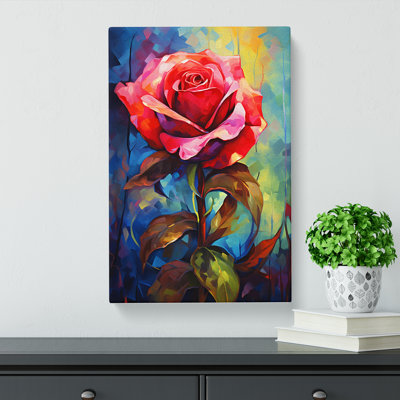 Rose Expressionism No.2 - No Frame Print