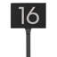 Floating 1-Line Lawn Address Sign-669038485-669038235-659383323