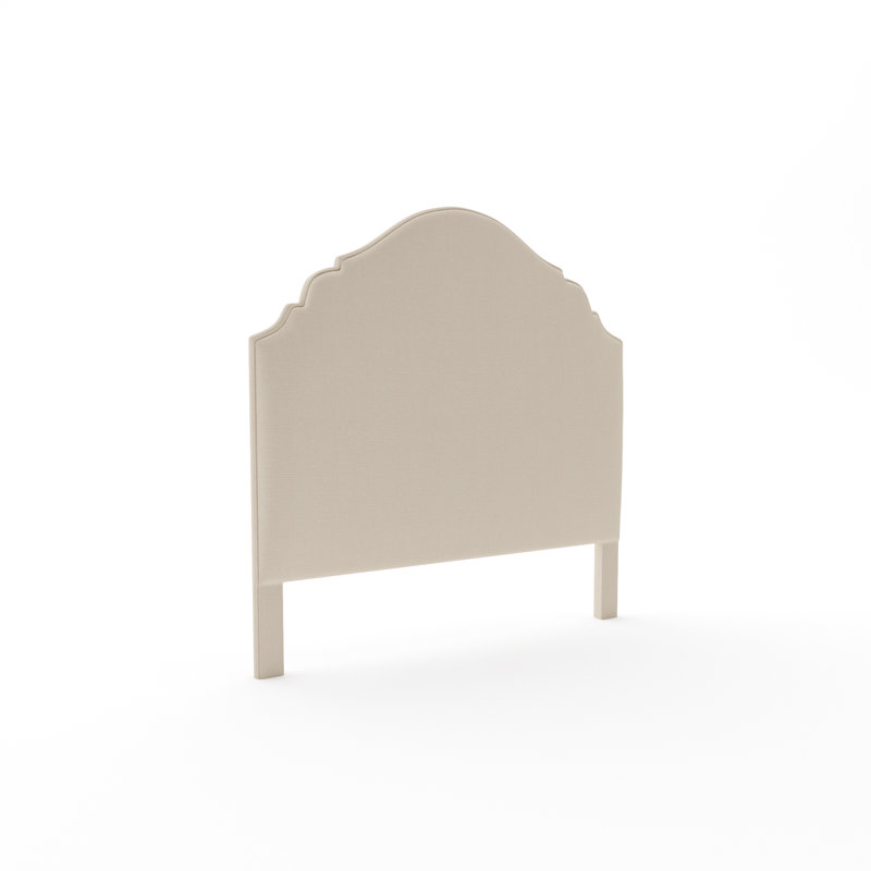 Hamilton Upholstered Headboard, Twin, Posh Life Performance Velvet Linen