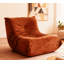 Fauteuil d'appoint luxueux luxueux en microfibre capitonné-130673120