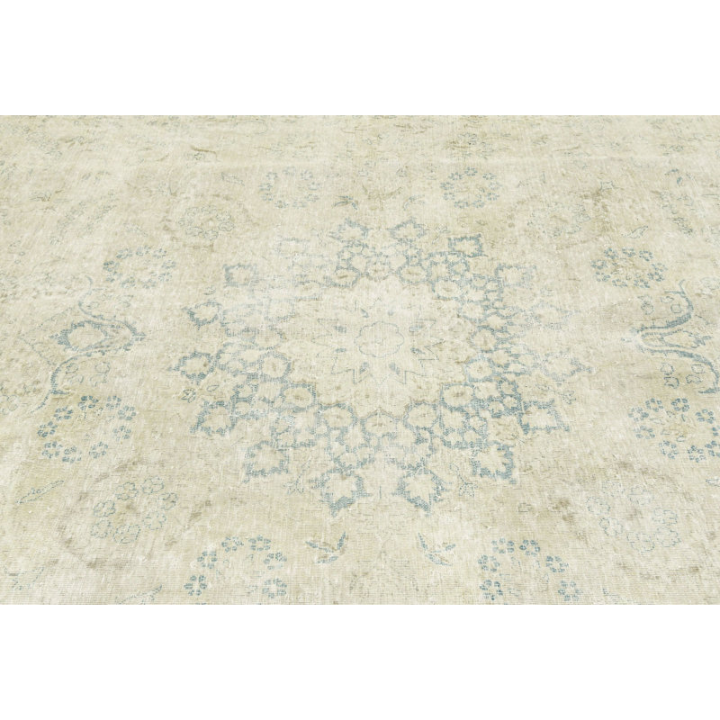 Muted Beige Traditional 8X10 Oriental Area Rug