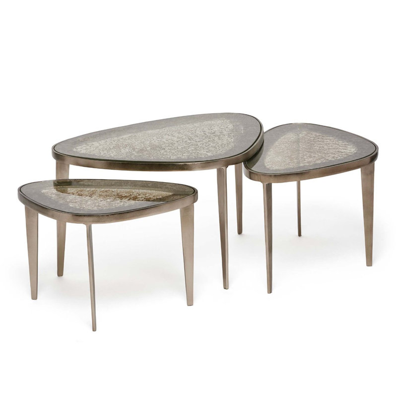 Jan Glass Cocktail Table