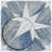 Cassis Stella 10" x 10" Porcelain Patterned Wall & Floor Tile-58859011