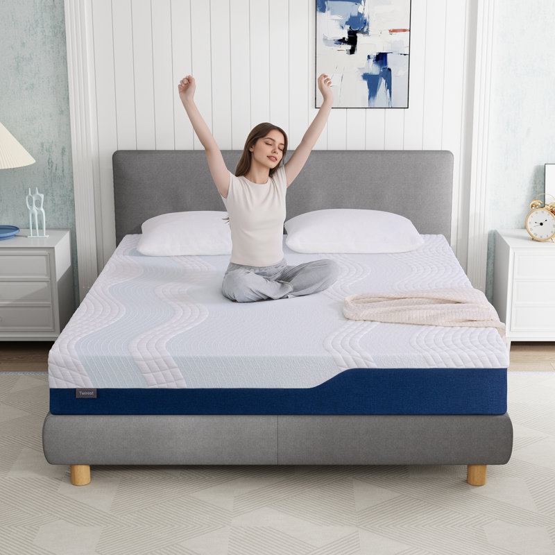 15, 18, 20 & 25 cm Gel Memory Foam Mattresses – 7-Zone Support, Lower Motion, Medium Feeling, Breathable Cover, 18 cm