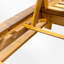 Chaise longue d'extérieur en bois massif avec coussin-2098858972