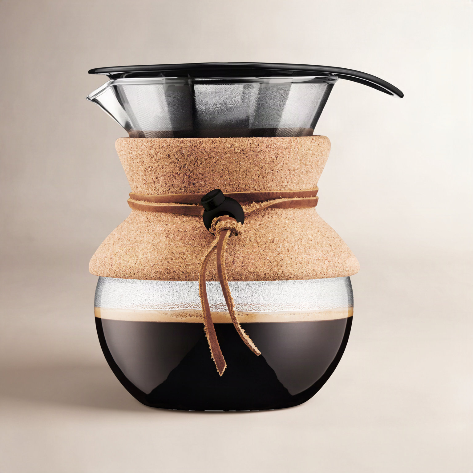 Bodum Pour Over Coffee Maker, 2 Cup, Brown