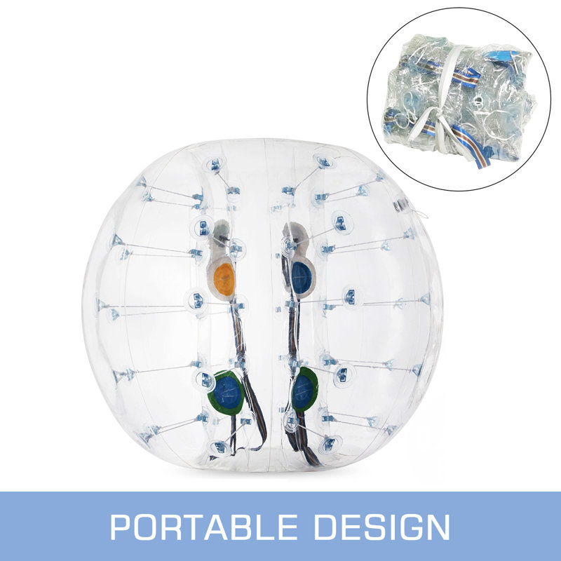 Ballon de butin gonflable 1,2 m, H 59 po x l 59 po x P 59 po, Transparent