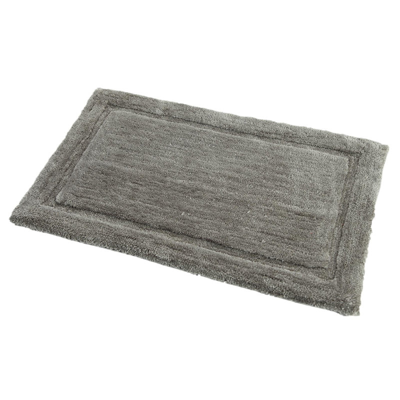 Tapis pour salle de bain Arsenij, gris