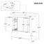 Meuble-lavabo simple 30 po avec plateau Cavas