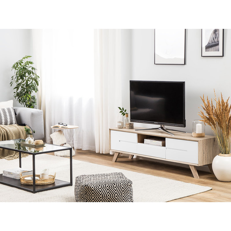 Tristian Unfinished TV Stand for TVs up to 65"
