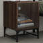 Genagra 35cm W Steel Bedside Table-110677787-72213905