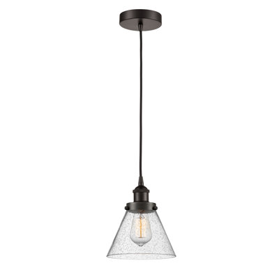 Luminaire suspendu conique à 1 lumière Annis