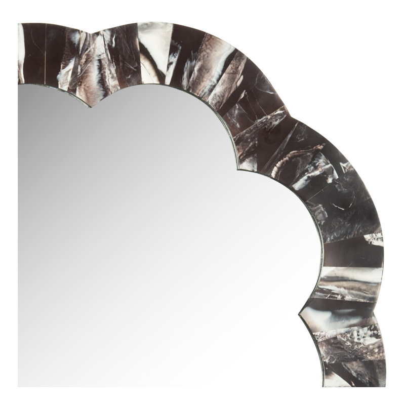 Fleuer Faux Tigers Miroir Mural