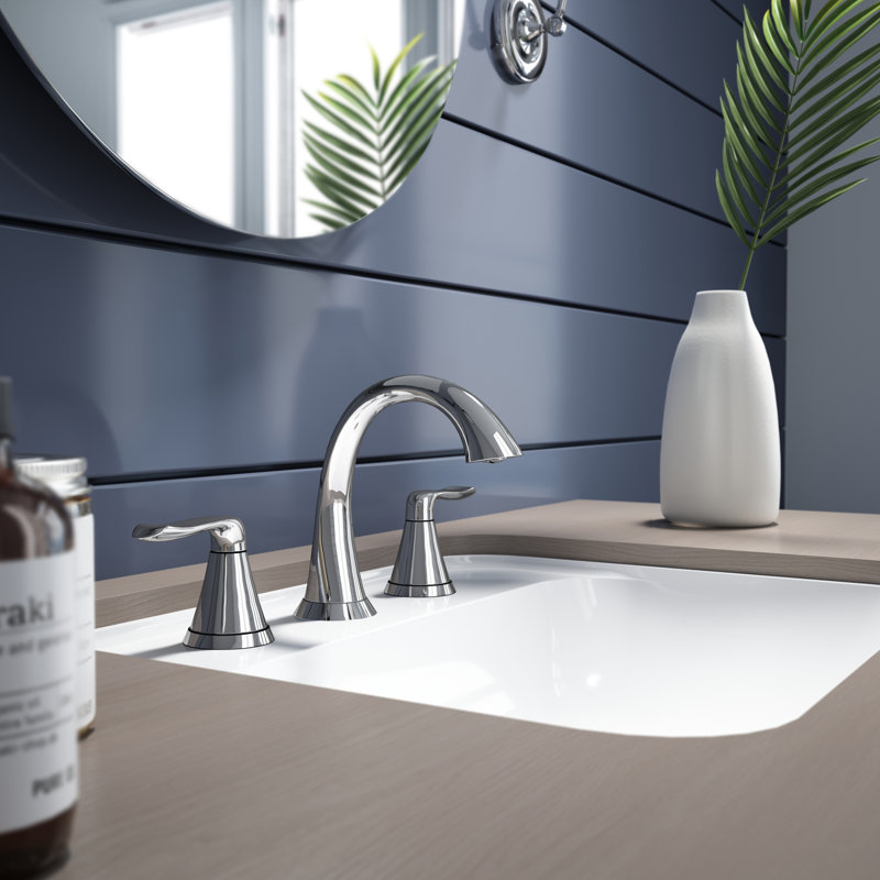 Piccolo™ Widespread Bathroom Faucet with Drain Assembly, Chrome