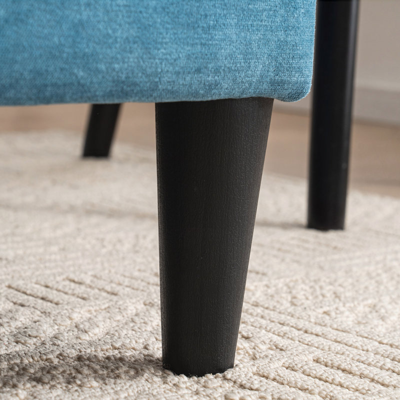 Modern 2-Seater Sofa with Footstools | George Oliver