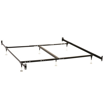 Ulrich Queen Or E King Bed Frame Black (Headboard & Footboard)
