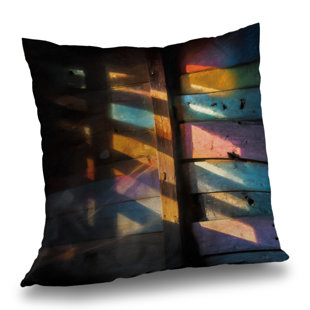 Casting Rainbows Green Poly Twill Throw | Home Decor Accent – Throw Pillow Cover Only, Double-Sided Print, Insert Not Included