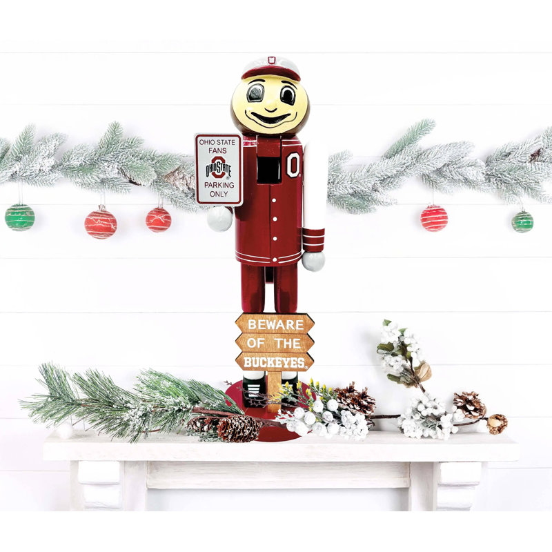 Casse-noisette 12 "NCAA College Spirit Beware, Ohio State