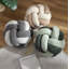 Knot Circular Pillow Cover & Insert-913345360