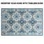 Luxury Vintage Printed High Low Pile Area Rug Soft Durable Non-Slip Carpet-1096905607