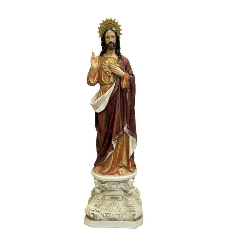 Statue Ablie Sacred Heart of Jesus
