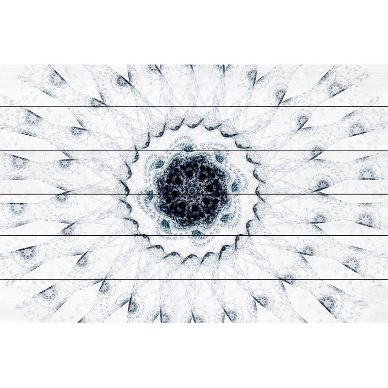 Ange d'innocence - impression sur bois blanc, H 30 po x l 45 po x P 1,5 po