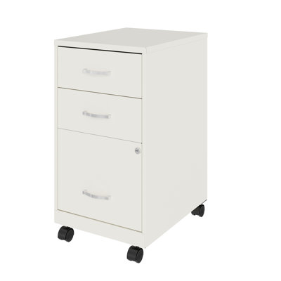3-Drawer Vertical Filing Cabinet by Inbox Zero