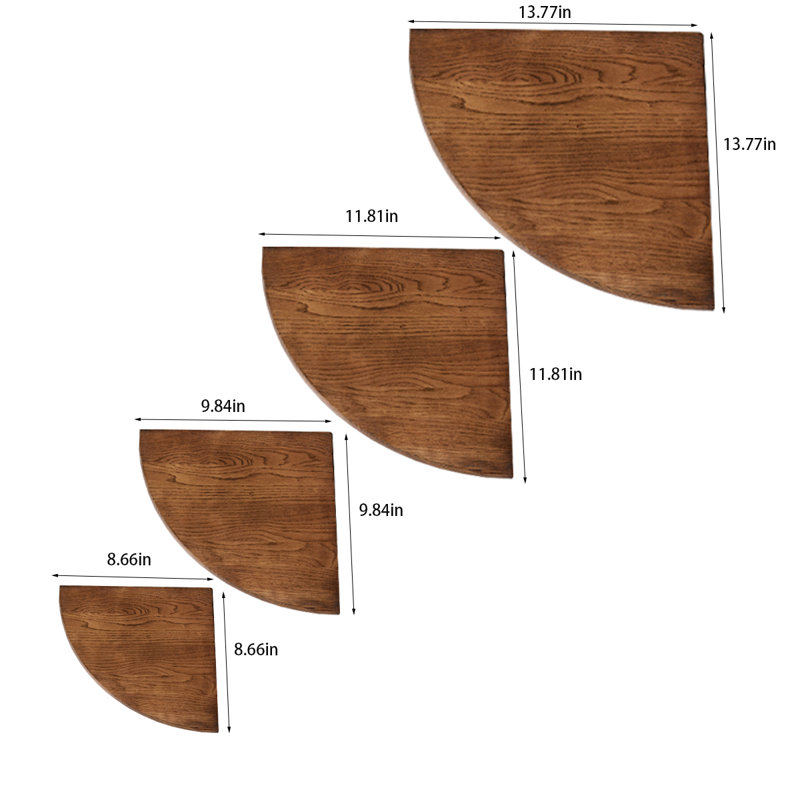 Cintre mural Vintage, H 0,13 po x l 13,77 po x P 13,77 po