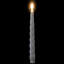 Bougies de Noël tourbillonnantes DEL sans flamme scintillantes, 9,5 po, blanc, ensemble de 2-115319987