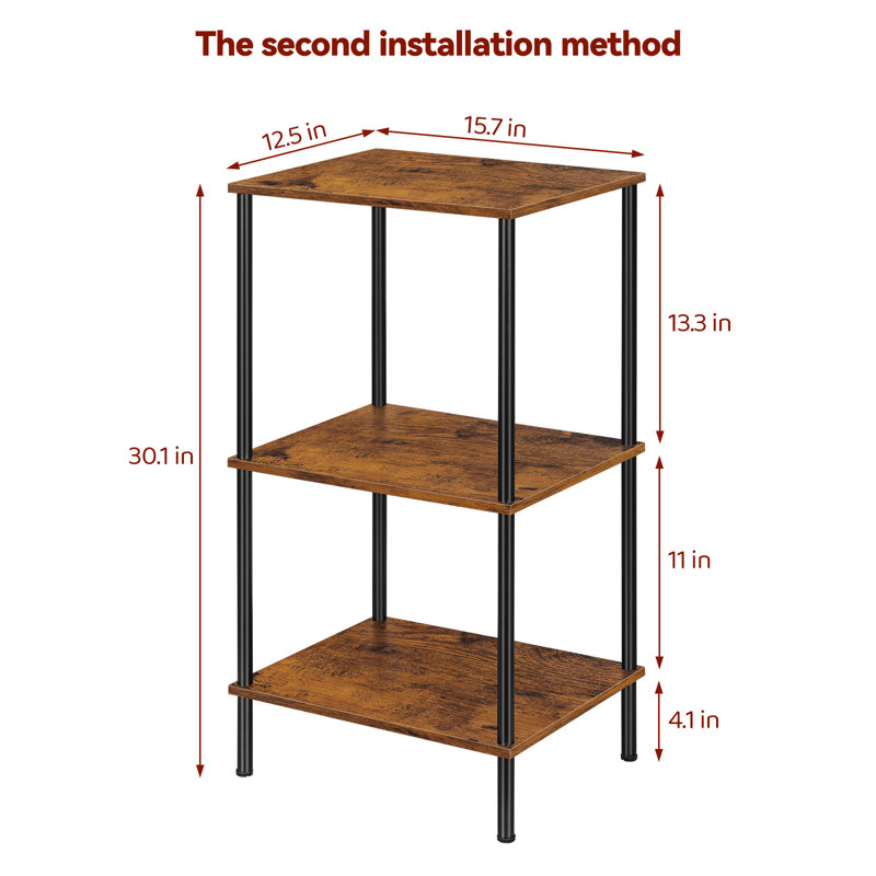 Jaymison End Table, Brown
