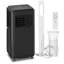 Climatiseur portatif noir l 13 po x P 11 po x H 27,7 po